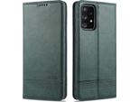 Custodia Samsung A72, Portafoglio Con Chiusura Magnetica E Supporto, Custodia In Pelle Flip Per Samsung Galaxy A72 5G/4G Verde