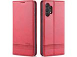 Custodia Samsung A32 4G, Portafoglio Con Chiusura Magnetica E Supporto, Custodia Flip In Pelle Per Samsung Galaxy A32 4G Rosa