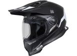 Casco Da Motocross Just1 J14-F Elite, Nero Opaco/Bianco, S (55/56)