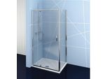 Cabina Doccia Rettangolare Easy Line Con Porta A Battente 900-1000X700Mm Variante L/R