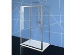 Cabina Doccia Easy Line Cabina A U, 1200X700 Mm, Versione L/R, Vetro Trasparente