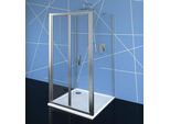 Cabina Doccia Easy Line -U Cabina, 900X900 Mm, Porte Pieghevoli, Versione L/R, Vetro Trasparente