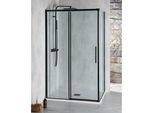 Altis Line Black Cabina Doccia Rettangolare 1300X900 Mm, Versione L/R