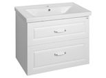 Aqualine Favolo - Mobile Lavabo 765X600X446 Mm, Bianco Opaco FV280