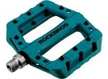 Pedali Per Bicicletta Rockbros, Pedali Piatti In Composito, 9/16'', Antiscivolo, 3 Cuscinetti, Blu Verde