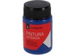Tempera Scolastica La Pajarita Satin Blu Navy 35Ml Vaso L-36