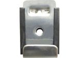 Wolfpack Linea Profesional Morsetto Per Specchio Regolabile In Acciaio Inox 25X30 Set 4 Pezzi