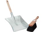 Novaliv Set Spazzatura Set Crine Di Cavallo Spazzola A Mano E Pala Set Spazzatura Paletta Paletta Scopa A Mano (Set Spazzatura Crine Di Cavallo, 1)
