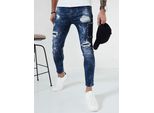 Dstreet Pantaloni In Denim Da Uomo Elre Blu 33