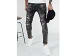 Dstreet Pantaloni In Denim Da Uomo Malchielre Denim-Nero 33