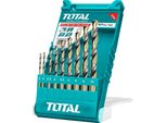 Punte Per Metallo Totale TACSD0095 Punte Per Metallo, Set Di 9, Hss, Hss