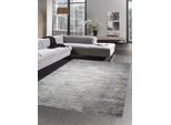 Tappeto Moderno Tappeto Soggiorno Tappeto A Pelo Corto Screziato Grigio Beige Dimensioni - 120X170 Cm