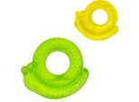 Baby Care Teether Chiocciola Anello Di Raffreddamento Ausilio Alla Dentizione Riempito D'acqua Da 3 Mesi Verde