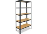 Shelfplaza Home 180X50X30 Cm Scaffale Pesante In Antracite Con 5 Ripiani E 175 Kg Di Portata Per Ripiano