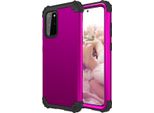 Custodia Per Samsung Galaxy S20 Plus Hybrid 3In1 Pc E Tpu Antiurto, Custodia Resistente Viola