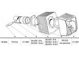 Set Pistoni Polini 46,4Mm, Spinotto 12Mm Per Piaggio, Vespa Ciao