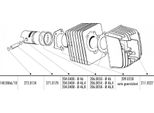 Set Guarnizioni Cilindro Polini 70Cc Per Piaggio, Vespa Ciao