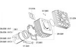 Testata Polini 70Cc 47Mm Per Piaggio Ac