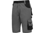 Nitras Motion Tex Plus, Pantaloni Da Lavoro Corti Grigio/Nero 58 7602-58