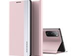 Custodia Galaxy S20 Fe, Custodia Magnetica In Finto Cuoio Con Funzione Stand Per Samsung Galaxy S20 Fe Rosa