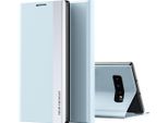 Custodia Galaxy S10, Custodia Magnetica In Finto Cuoio Con Funzione Stand Per Samsung Galaxy S10 Blu