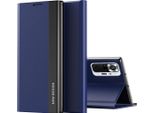 Custodia Redmi Note 10 Pro, Custodia Magnetica In Finto Cuoio Con Funzione Stand Per Xiaomi Redmi Note 10 Pro/Note 10 Pro Max Blu Navy