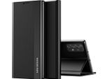 Custodia Galaxy A32 5G, Laimtop Finto Cuoio Magnetic Flip Stand Custodia Per Samsung Galaxy A32 5G Nero