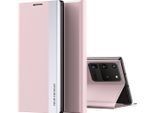 Custodia Galaxy S20 Ultra, Laimtop Finto Cuoio Magnetic Flip Stand Custodia Per Samsung Galaxy S20 Ultra Rosa