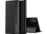 Custodia Galaxy A71, Laimtop Finto Cuoio Magnetic Flip Stand Custodia Per Samsung Galaxy A71 5G / A71 4G Nero