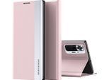 Custodia Redmi Note 10 Pro, Custodia Magnetica In Finto Cuoio Con Funzione Stand Per Xiaomi Redmi Note 10 Pro/Note 10 Pro Max Rosa