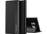 Custodia Galaxy S8 Plus, Laimtop Finto Cuoio Magnetico Flip Stand Custodia Per Samsung Galaxy S8 Plus Nero