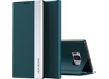 Custodia Galaxy S8 Plus, Laimtop Finto Cuoio Magnetic Flip Stand Custodia Per Samsung Galaxy S8 Plus Verde