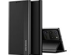 Custodia Galaxy S20 Ultra, Laimtop Finto Cuoio Magnetic Flip Stand Custodia Per Samsung Galaxy S20 Ultra Nero