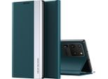 Custodia Galaxy S20 Ultra, Custodia Magnetica In Finto Cuoio Con Funzione Stand Per Samsung Galaxy S20 Ultra Verde