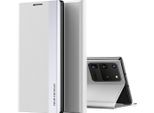 Custodia Galaxy S20 Ultra, Custodia Magnetica In Finto Cuoio Con Funzione Stand Per Samsung Galaxy S20 Ultra Bianco