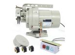 Industrieller Nähmaschinenmotor 400W Kupplungsmotor Servomotor für industrielle Nähmaschine Einphasig 2850 U/min Nähmaschinenzubehör Nähmaschine Motor Ersatz