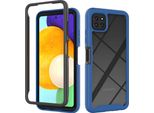 Custodia Galaxy A22 5G, Copertura Posteriore Trasparente Ibrida, Robusto Paraurti In Tpu, Custodia Antiurto Per Samsung Galaxy A22 5G Blu Navy