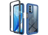 Custodia Oneplus Nord N200 5G, Copertura Posteriore Trasparente Ibrida, Paraurti In Tpu Robusto, Custodia Antiurto Per Oneplus Nord N200 5G Blu Navy