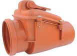 Valvola Antiriflusso Ø Dn 110 Con Sportello Antiriflusso Bloccabile ( Aquer )