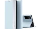 Custodia Redmi Note 10 5G, Custodia Magnetica In Finto Cuoio Con Funzione Stand Per Xiaomi Redmi Note 10 5G Blu