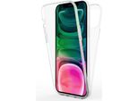 Nalia Clear 360° Custodia Protettiva Per Iphone 13 Pro, Protezione Completa Antigiallo Trasparente Robusta, Custodia Rigida & Silicone & Screen Protector