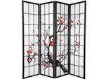 Fine Asianliving Schermo Pieghevole Giapponese Divisorio Shoji Fine Asianliving Schermo Pieghevole Giapponese Divisorio L180Xh180Cm Schermo Pieghevole Shoji Sakura Carta Di Riso Divisorio Camera Muro Spagnolo Schermo Privacy Parete Divisoria -