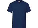 Confezione Da 10 Magliette Fruit Of The Loom Heavy, Colore:Navy, Taglia:Xl