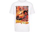 Mr. Tee Biggie Ready To Die Tee Oversize Bianco - Xxl