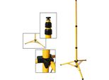 Faretto Da Cantiere Wolketon Led - Luce Da Lavoro Ricaricabile - Luce Da Lavoro - Faretto Da Cantiere - Incluso Supporto E Maniglia Per Il Trasporto - Impermeabile IP66 (Staffa Singola)