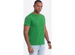 Ombre Clothing T-Shirt Da Uomo A Maniche Corte Douma Verde S