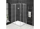 Sigma Simply Cabina Doccia Rettangolare 900X800 Mm, Versione L/R, Ingresso Ad Angolo
