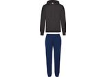 Tuta Fruit Of The Loom - Pantaloni E Felpa Con Cappuccio, Colore:Navy E Nero, Taglia:L