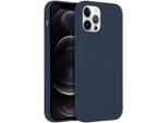 Custodia Per Iphone 12/ Iphone 12 Pro - Silicone - Custodia Morbida Accezz/Copertura Posteriore - Blu Scuro