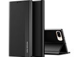 Custodia Iphone Se 2020, Custodia Magnetica In Finto Cuoio Con Funzione Stand Per Iphone 7 / 8 / Se 2020 Nero